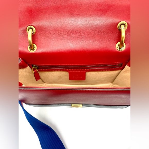 GUCCI Multicolor Leather Queen Margaret Shoulder Bag - Picture 17 of 17